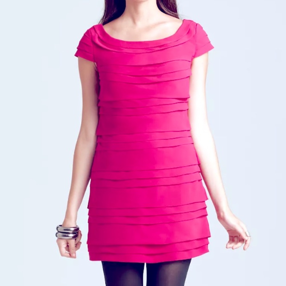 French Connection Size 6 Pink Penny’s Party Dress